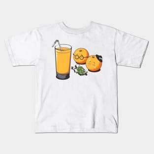 dead orange funny Kids T-Shirt